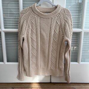 L.L. Bean Classic Fisherman’s Sweater / Size Large / LL Bean